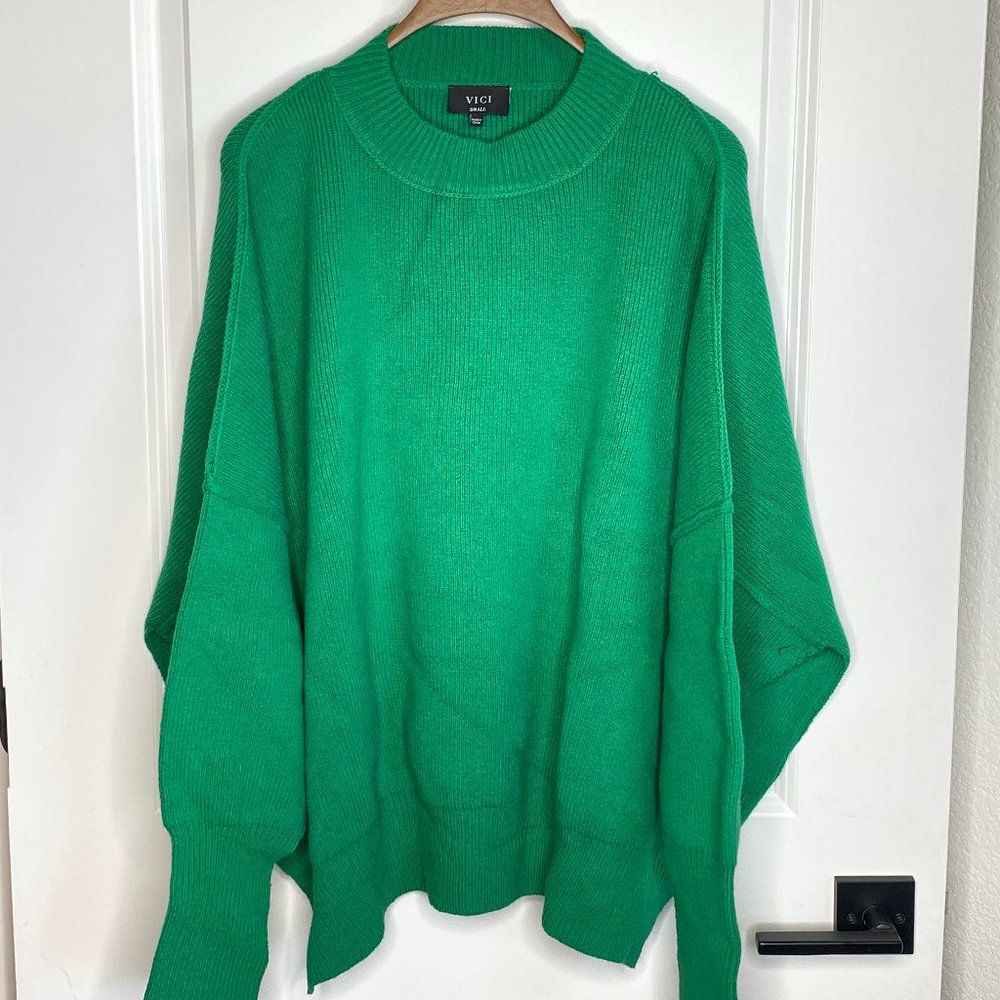 Vici Christmas Green Sweater